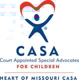 Heart of Missouri CASA logo