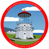 Cape Mendocino Lighthouse Preservation Society-Shelter Cove logo