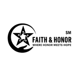 Faith and Honor Corp ;; faithandhonor.org/ Veterans
Moral injury
Psychosocial resilience
Peace building
Trauma informed
Nonclinical mental health
Veteran transition
Emotional regulation
Community resilience
Ethical leadership logo