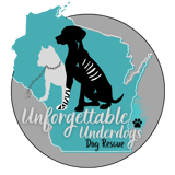 Unforgettable Underdogs Dog Rescue logo