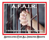 A.F.A.I.R. - Advocates For All Inmate Rights logo