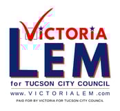 Victoria For Tucson City Council logo