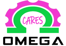 Omega Cares logo