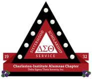 Charleston-Institute Alumnae Chapter of Delta Sigma Theta Sorority Inc logo