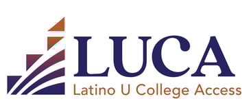 Latino U College Access (LUCA) logo