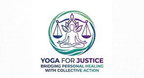 Yoga for Justice with St. Philips Episcopal Church logo