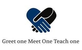 Greet one Meet one Teach one logo