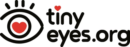 TinyEyes.org, Support Retina Care Research and Education logo