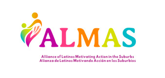 Alliance of Latinos Motivating Action in the Suburbs logo