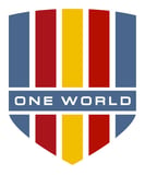 One World Soccer of Texas logo