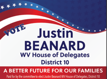 Justin Beanard For WV House Of Delegates logo