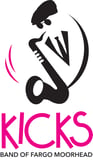 Kicks Band of Fargo Moorhead logo