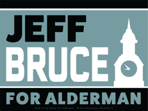 Jefferey Bruce for Rutland Board of Aldermen logo