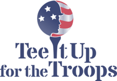 TEE IT UP FOR THE TROOPS logo
