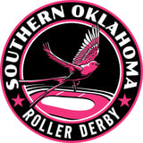Southern Oklahoma Roller Derby logo