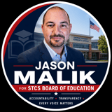 Jason Malik for STCS Board of Education logo