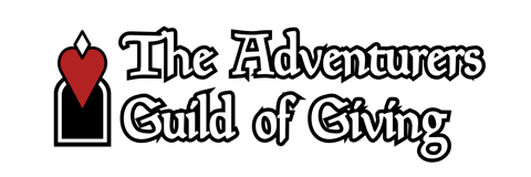 The Adventurers Guild of Giving logo