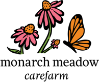 monarch meadow carefarm logo