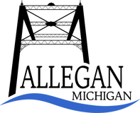 The City of Allegan logo