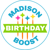 Madison Birthday Boost, INC logo