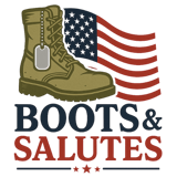 BOOTS & SALUTES logo