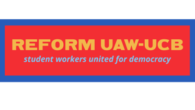 Reform UAW-UCB logo