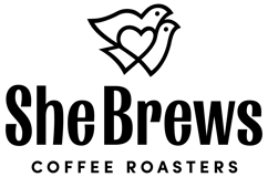 She Brews Coffee & Transition Program logo