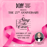Sing for the Cure 2025 logo