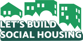 Let's Build Social Housing logo