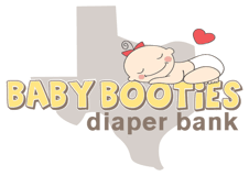 Baby Booties Diaper Bank logo