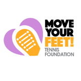 Move Your Feet Tennis Foundation logo