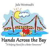 JULIE WEINTRAUBS HANDS ACROSS THE BAY INC logo