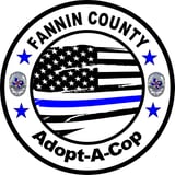 Fannin County Adopt A Cop logo