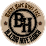 BLAZING HOPE RANCH logo