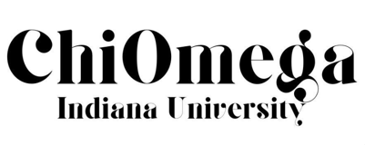 IU Chi Omega Philanthropy Event logo