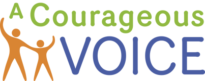A Courageous Voice logo