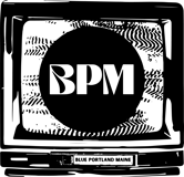 Blue Portland Maine logo