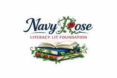 Navy Rose Literacy Lit Foundation logo