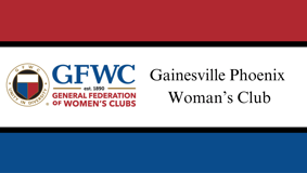 GFWC Gainesville Phoenix Womans Club Inc logo