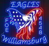 Williamsbug Eagles Social Club - FOE 4548 logo