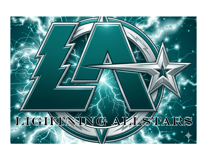 Lightnings Junior Cheerleading incorporated logo