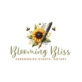 Blooming Bliss Ceremonies, Events, Notary logo