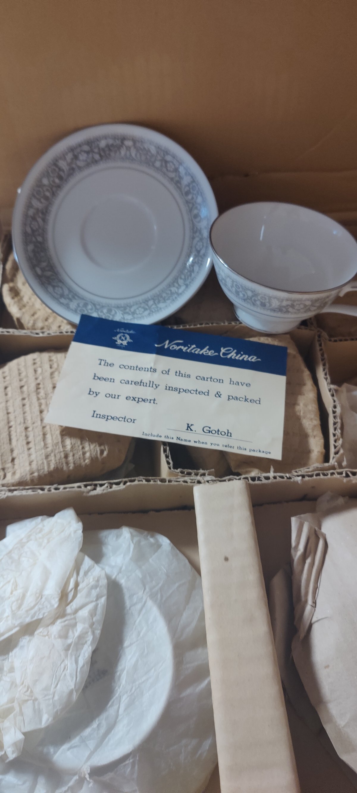 ノリタケ　ヴィンテージ　大皿5枚　ナポリ　NAPLES パターンNo.6975 23 Piece Noritake 