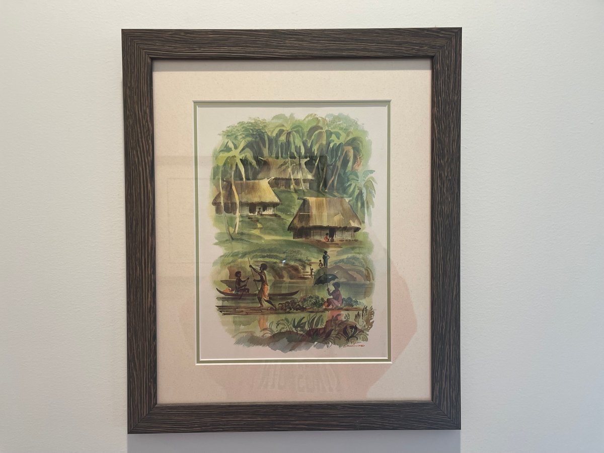 Framed Vintage (1960) Menus from Matson Line – Auction – Andrew