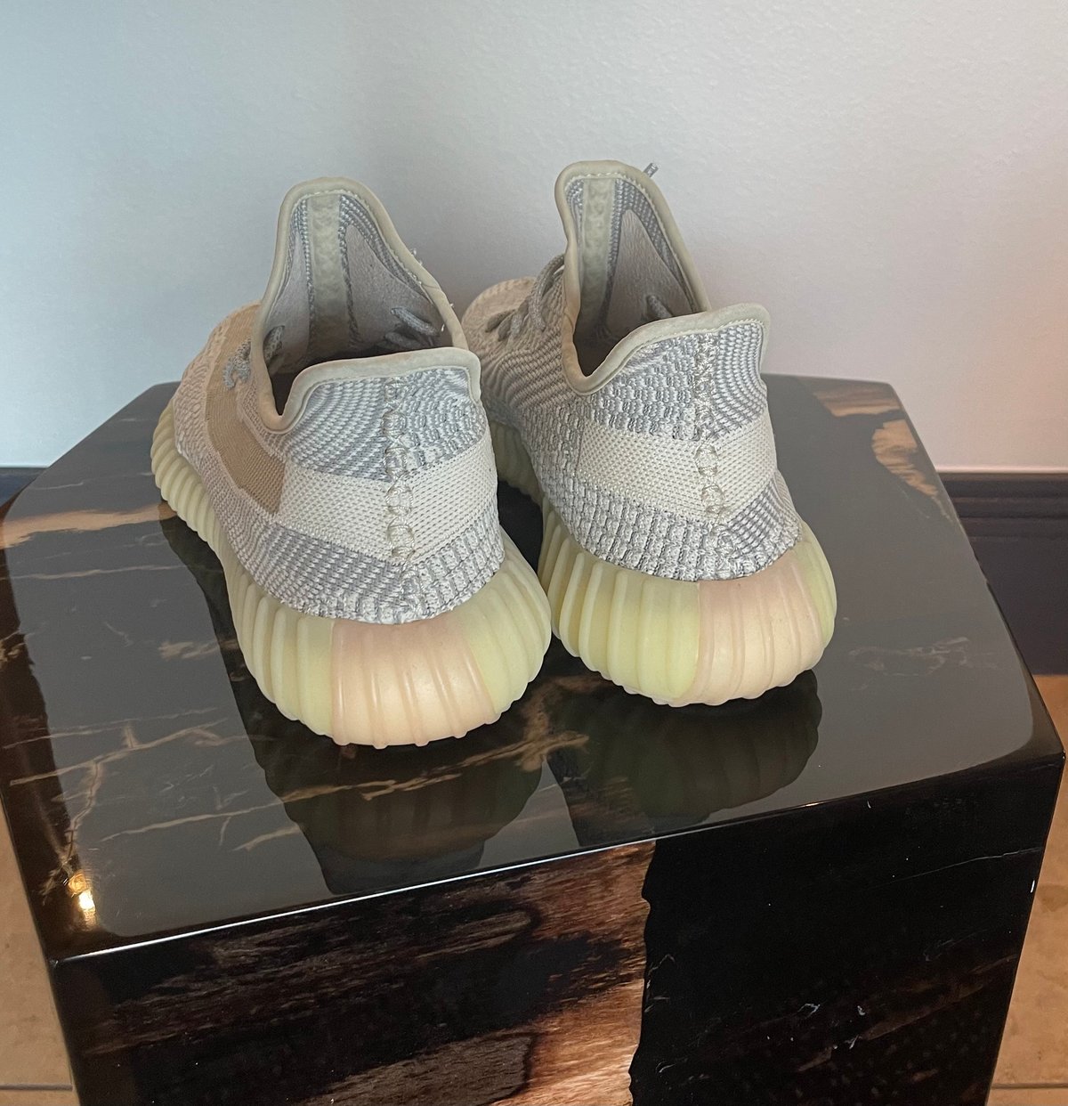 adidas gazelle silver green womens Yeezy 500 main image 1