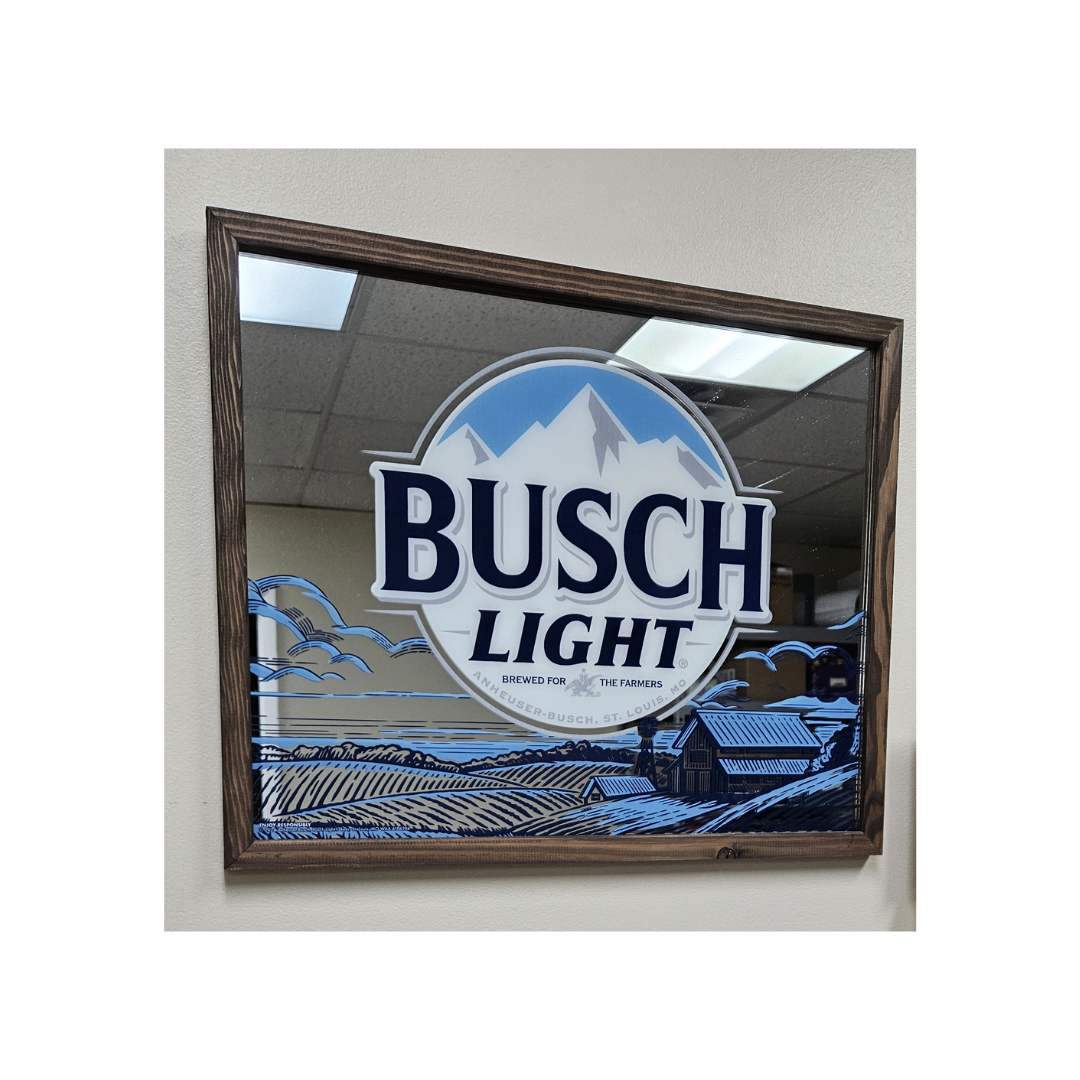 BUSCH store BEER MIRROR