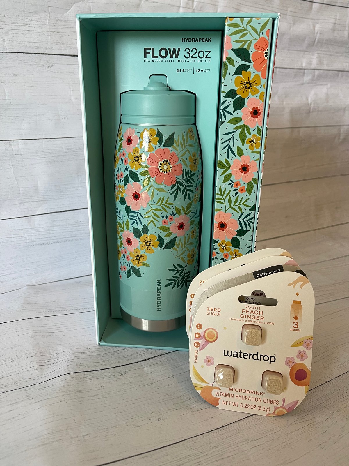 Flower Hydrapeak Water Bottle & Droppers – Auction – LFR