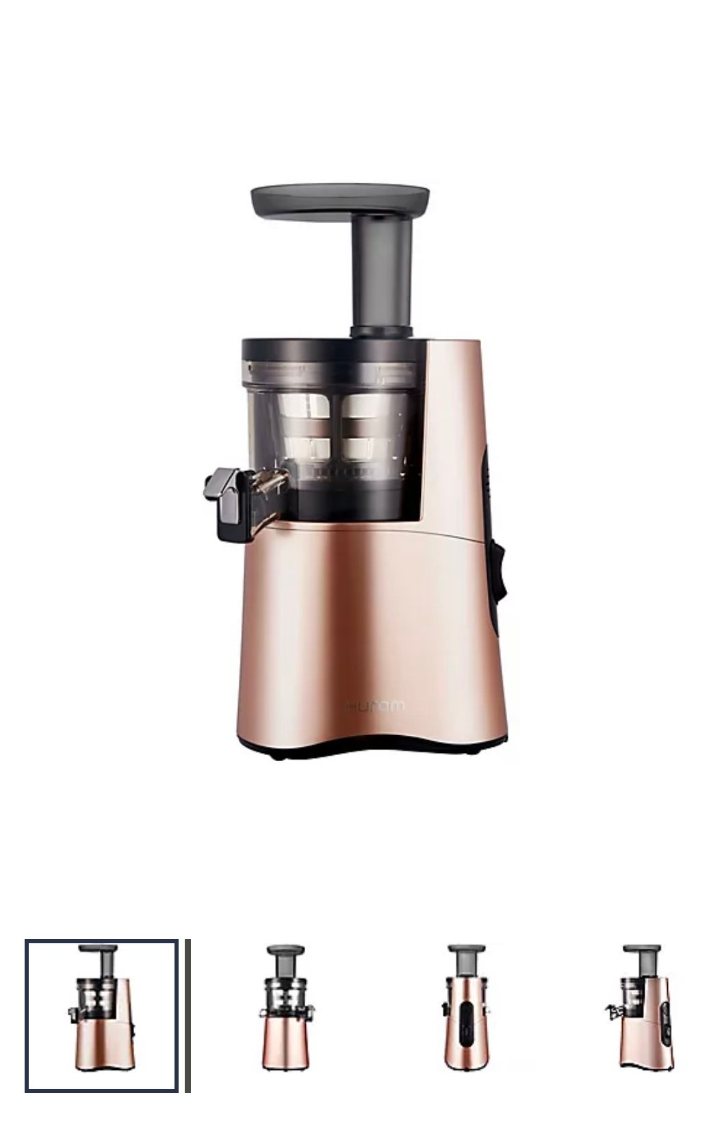 Hurom Alpha H-AA Slow Juicer (Rose Gold) – Auction – 35th Annual