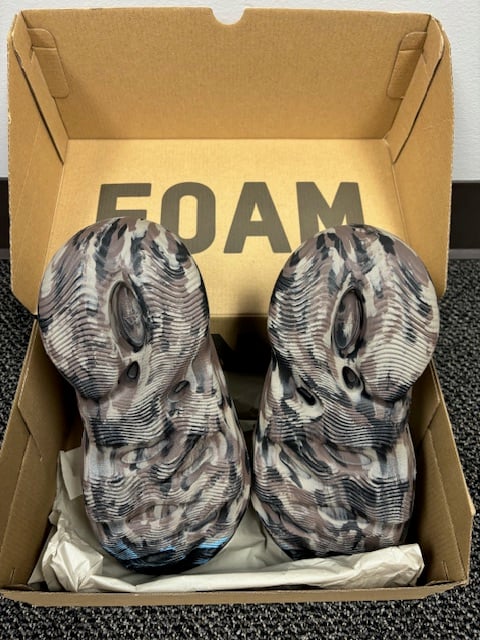 ADIDAS Yeezy Foam Slides  Auction  Wolff Family Benefit Auction and Dinner