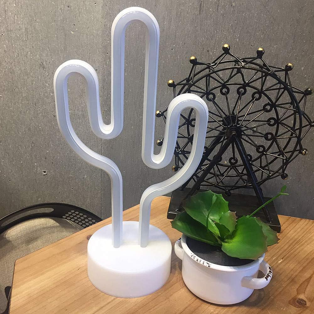 Neon Cactus LED Light (Item 201)  Auction  Dahlia Heights PTA Silent  Auction
